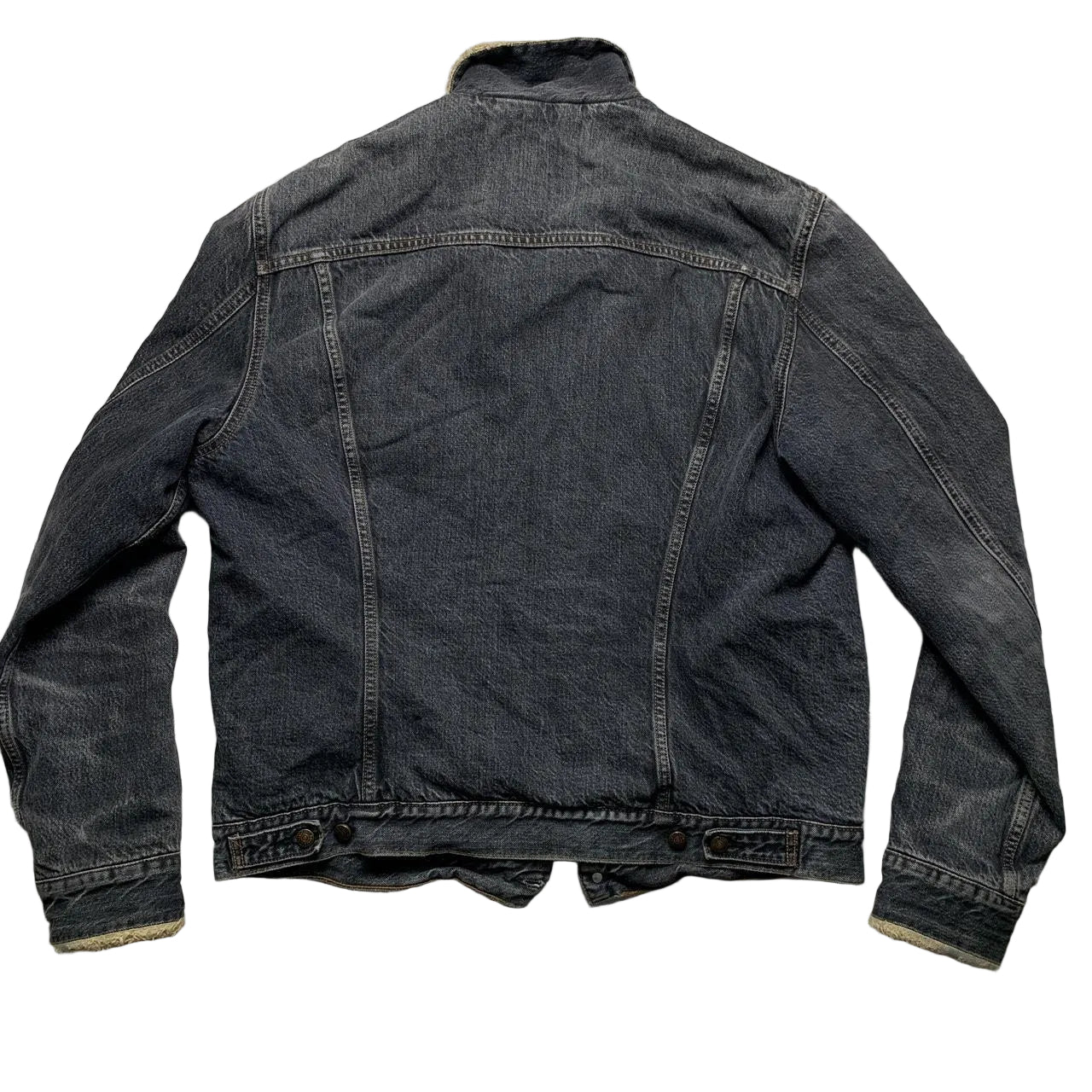 Levis 71550-04 Vintage Grey Sherpa Denim Jacket (XL)