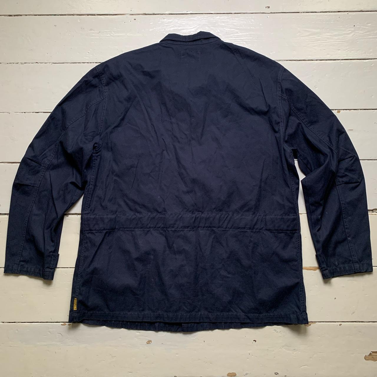 Armani Vintage Navy Long Coat
