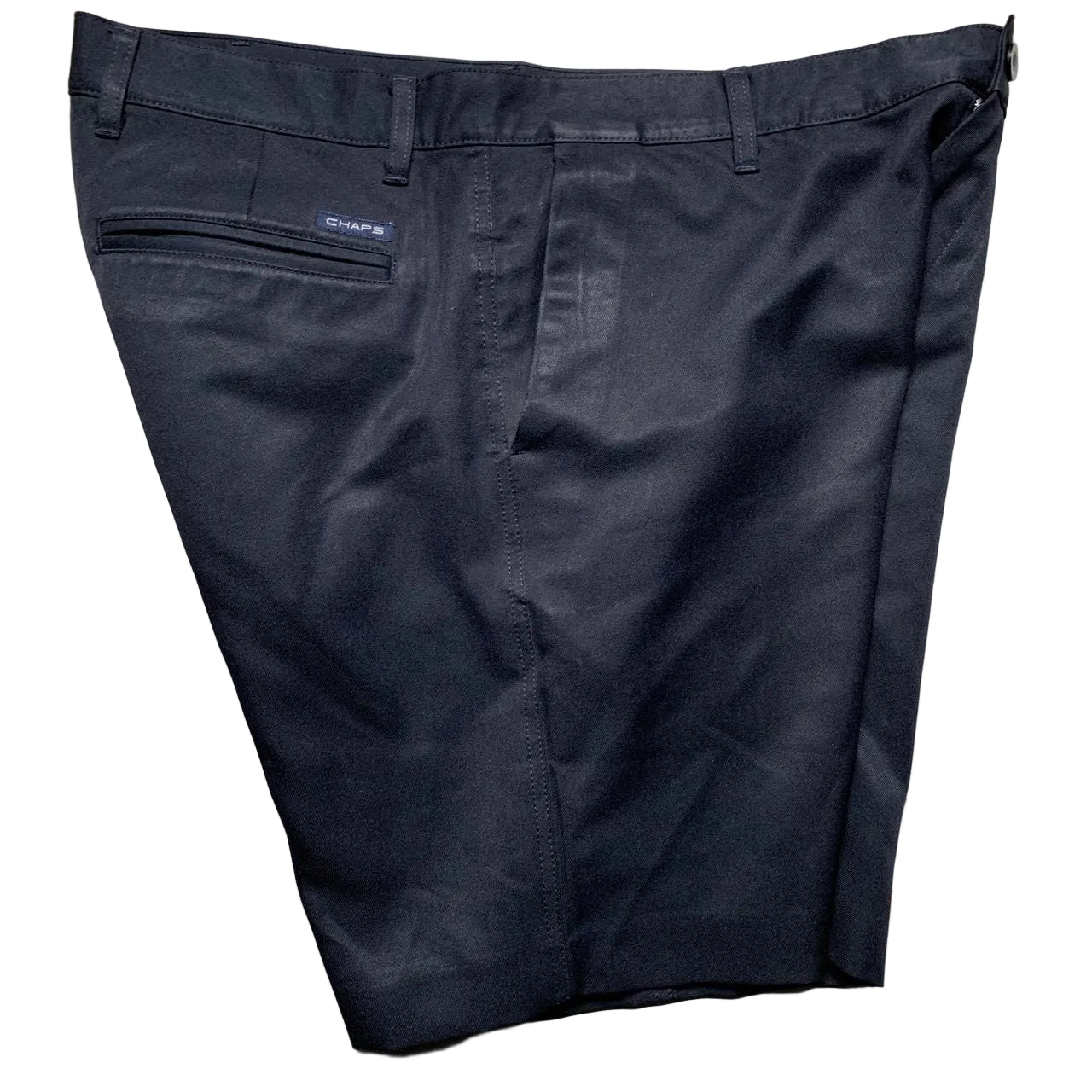 Chaps Vintage Navy Golf Shorts Navy and White (36W)