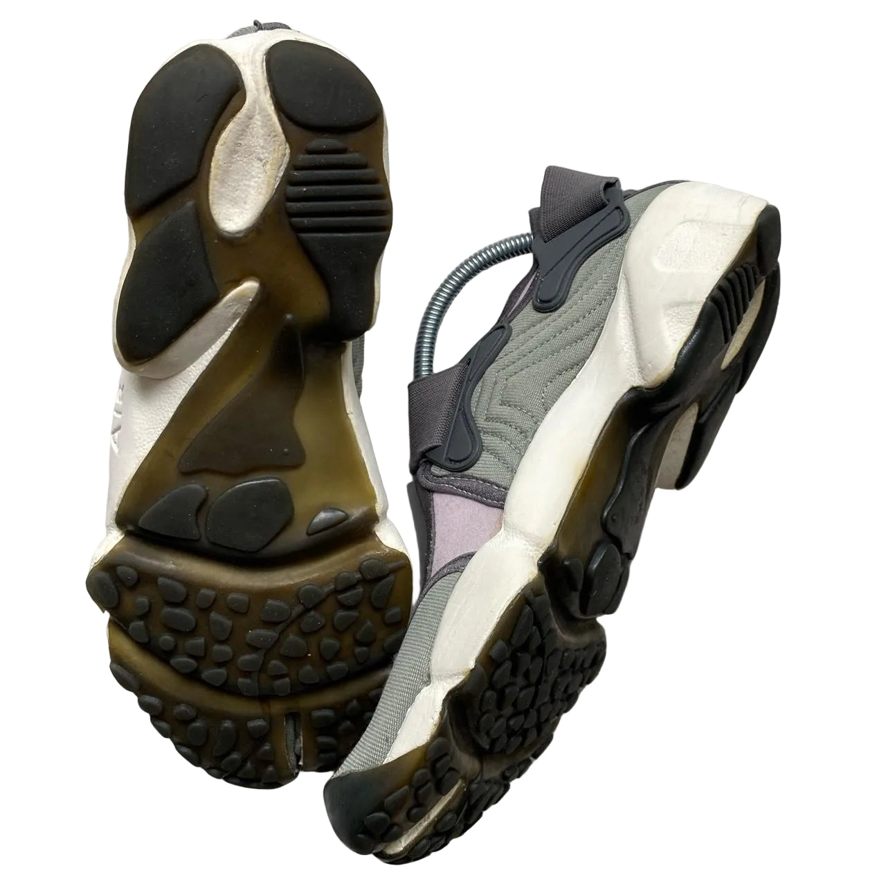 Nike Air Rift Vintage 2004 Tabi Toe Green and Purple (UK 8.5)