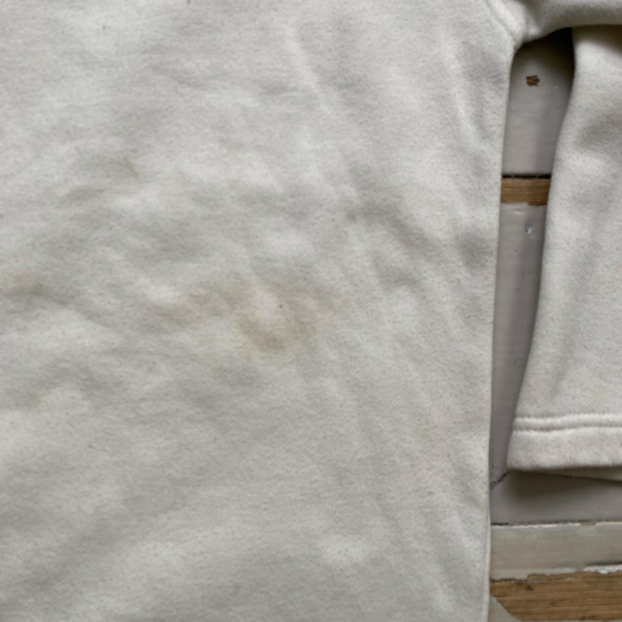 NAFNAF Vintage Cream White Rainbow Spellout Jumper