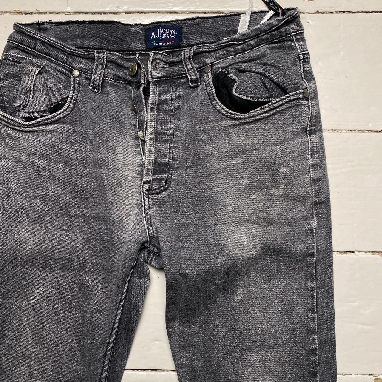 Armani J08 Grey Slim Jeans
