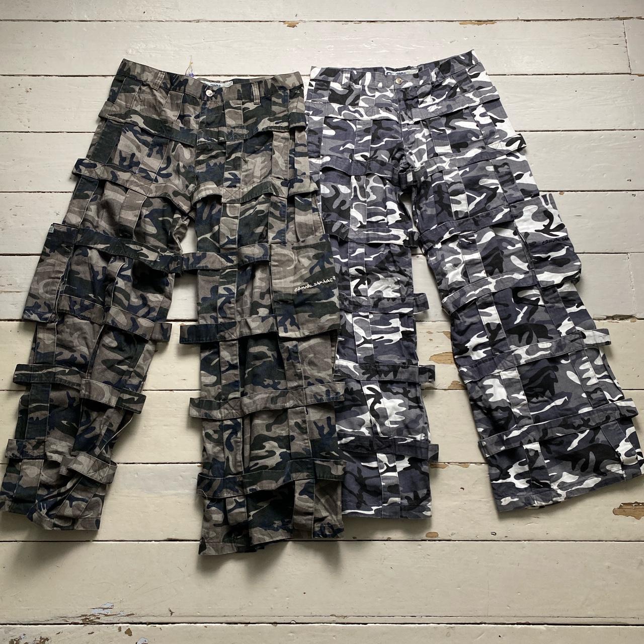 Criminal Damage Double Cargo Trousers