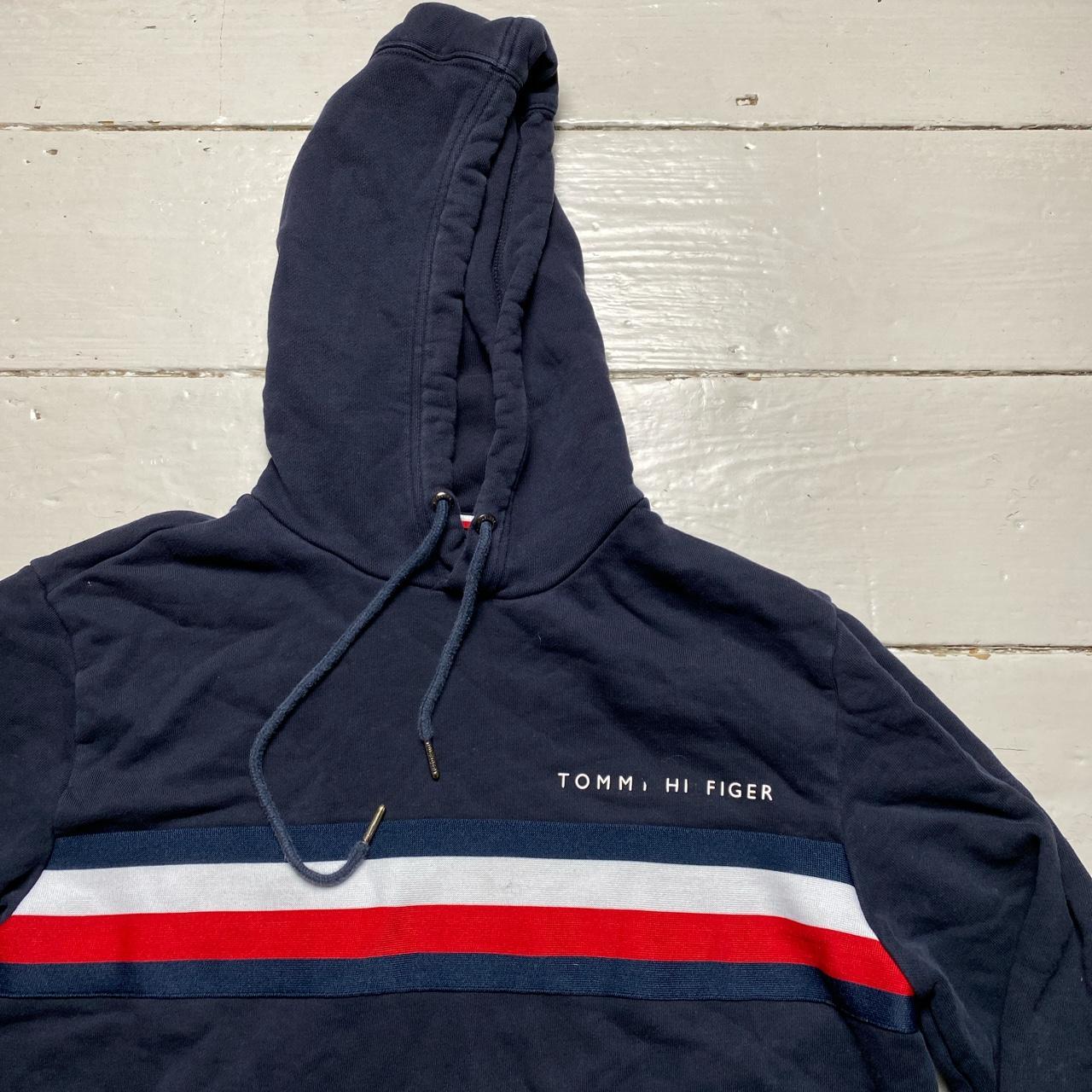 Tommy Hilfiger Navy Striped Hoodie
