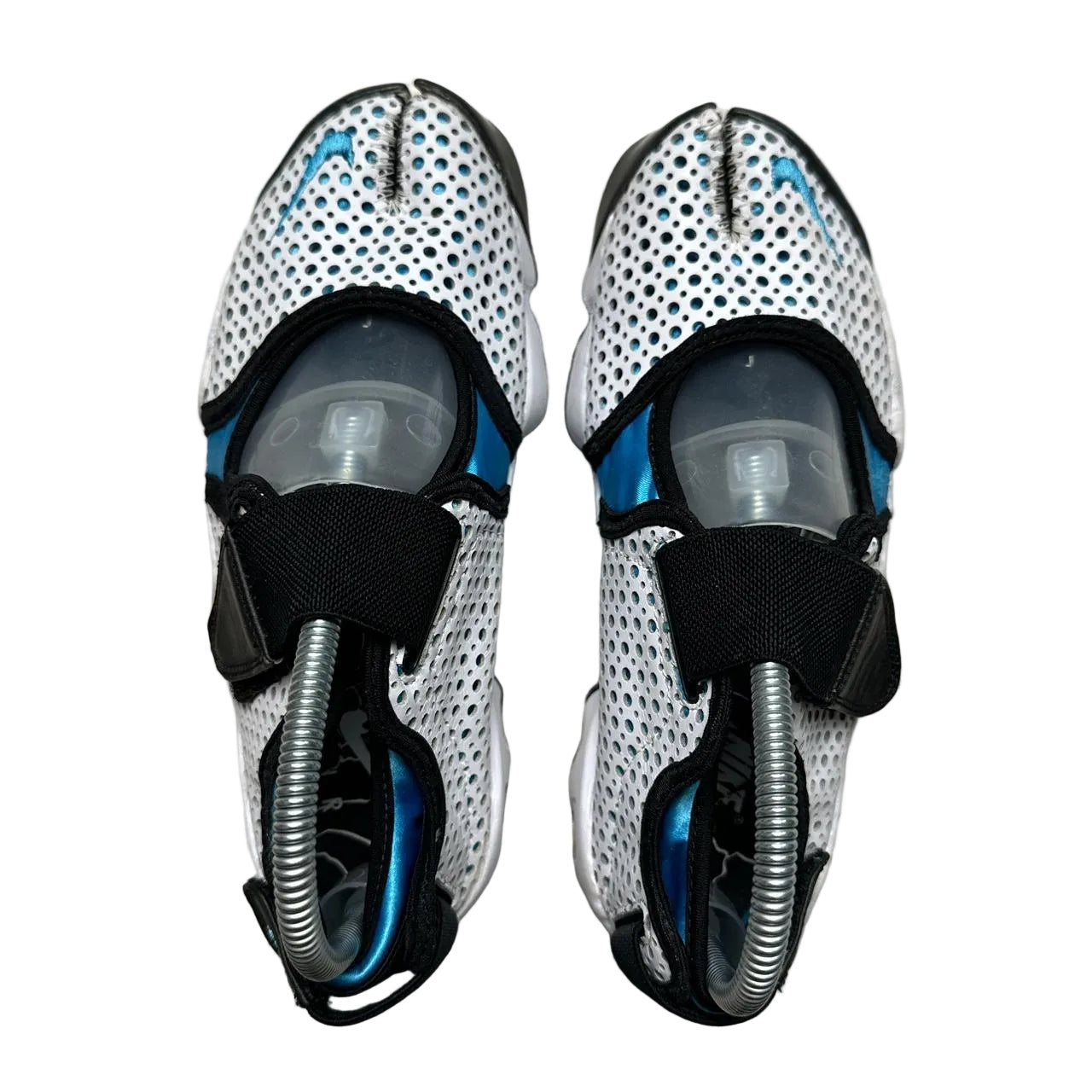 Nike Air Rift Vintage 2007 White and Blue Tabi Split Toe (UK 5.5)