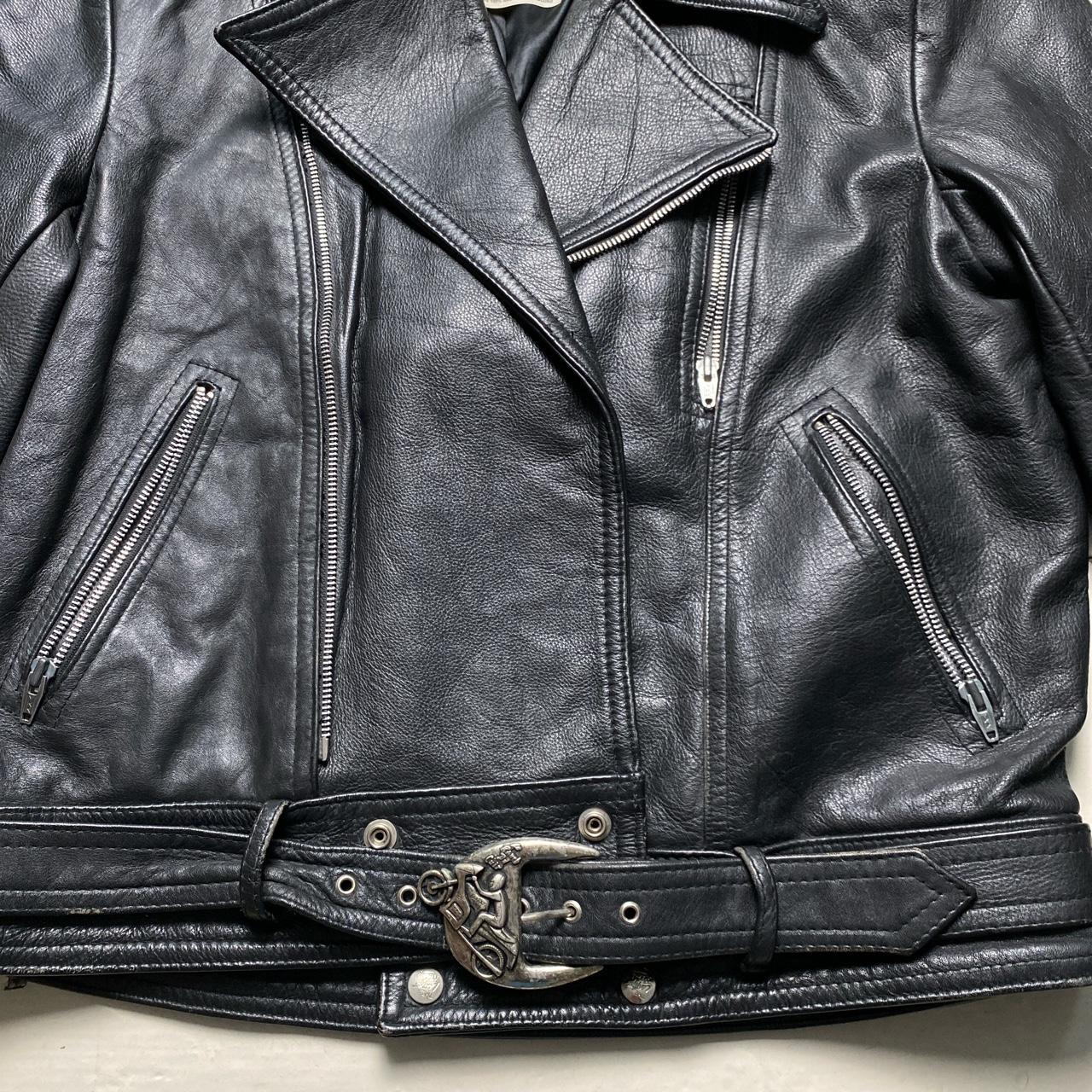 The Leather Ranch Motorbiker Leather Jacket