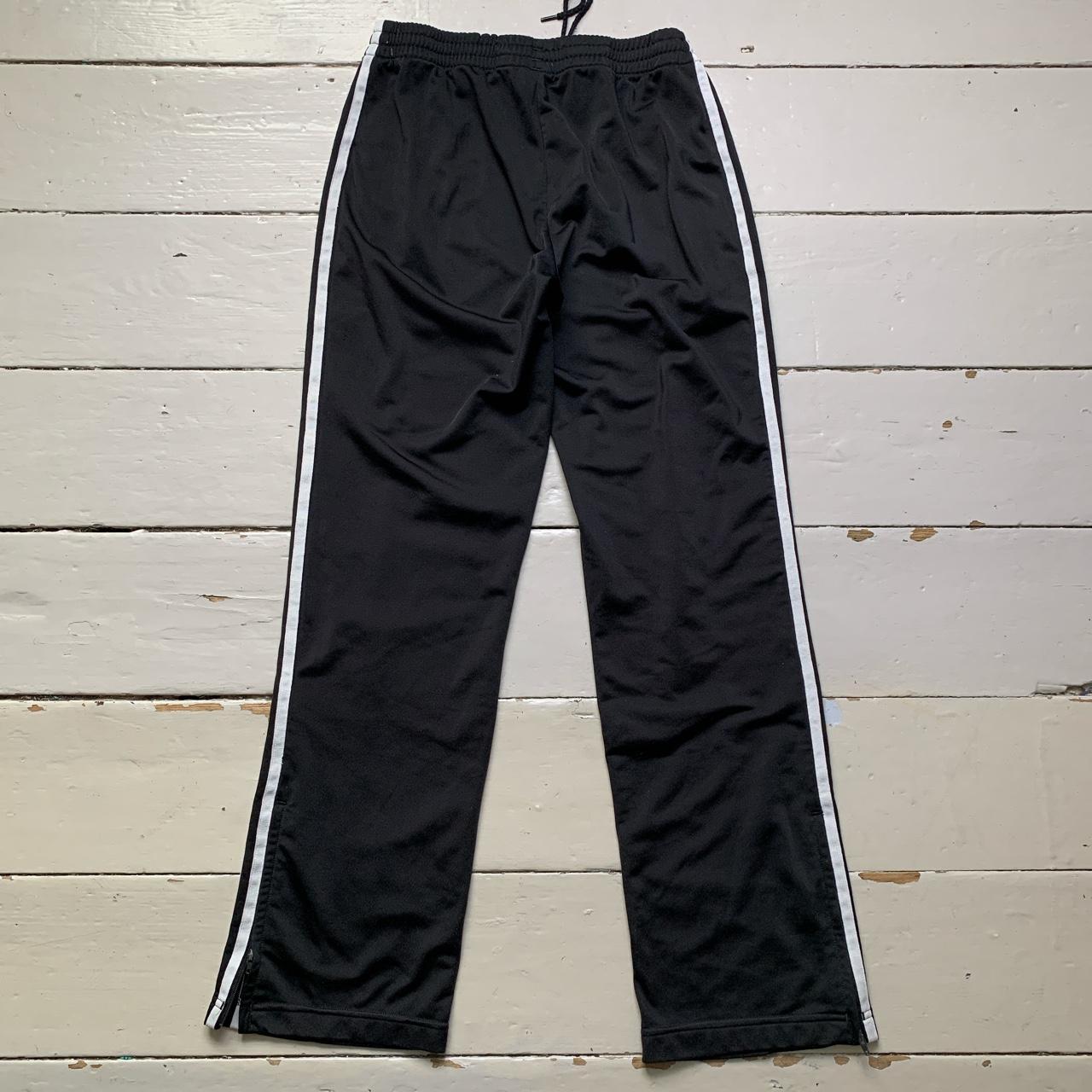 Adidas SST Originals Black and White Stripe Track Pant Bottoms Womens