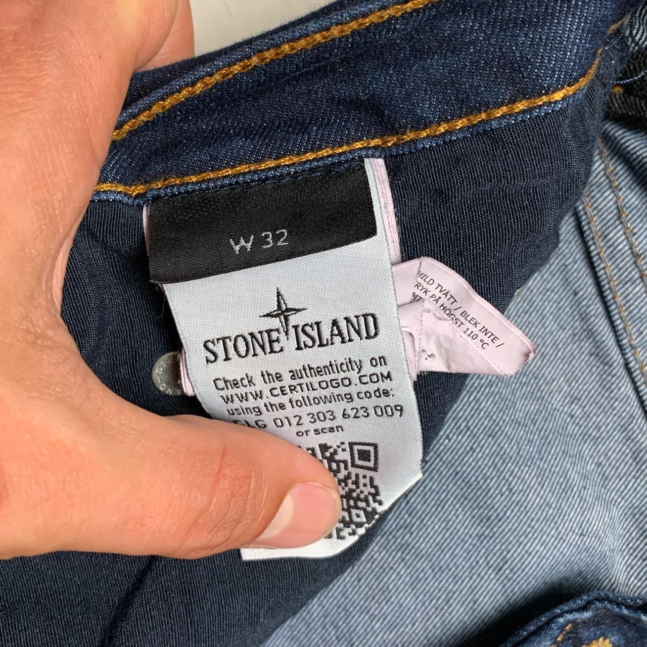 Stone Island Navy Slim Jeans