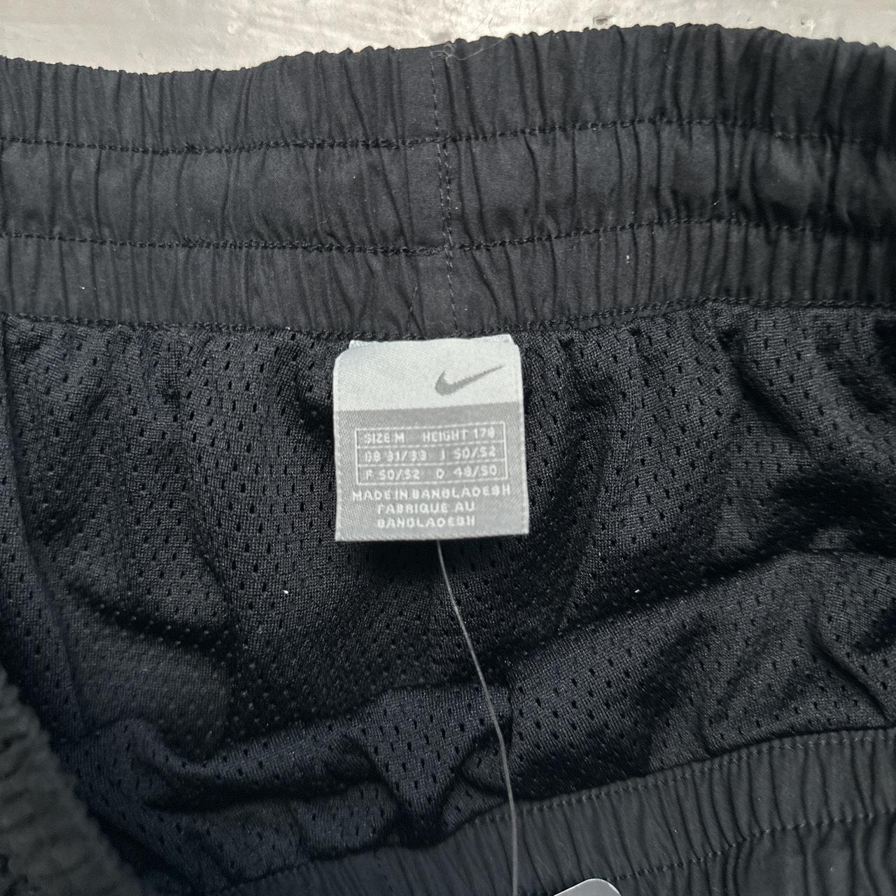 Nike Air Flight Black and White Shell Track Pant Shorts