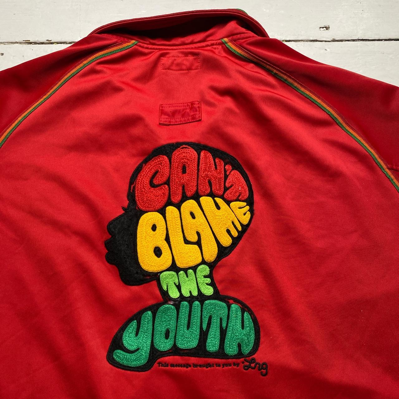 LRG Lifted Research Group Rasta Tracksuit Jacket