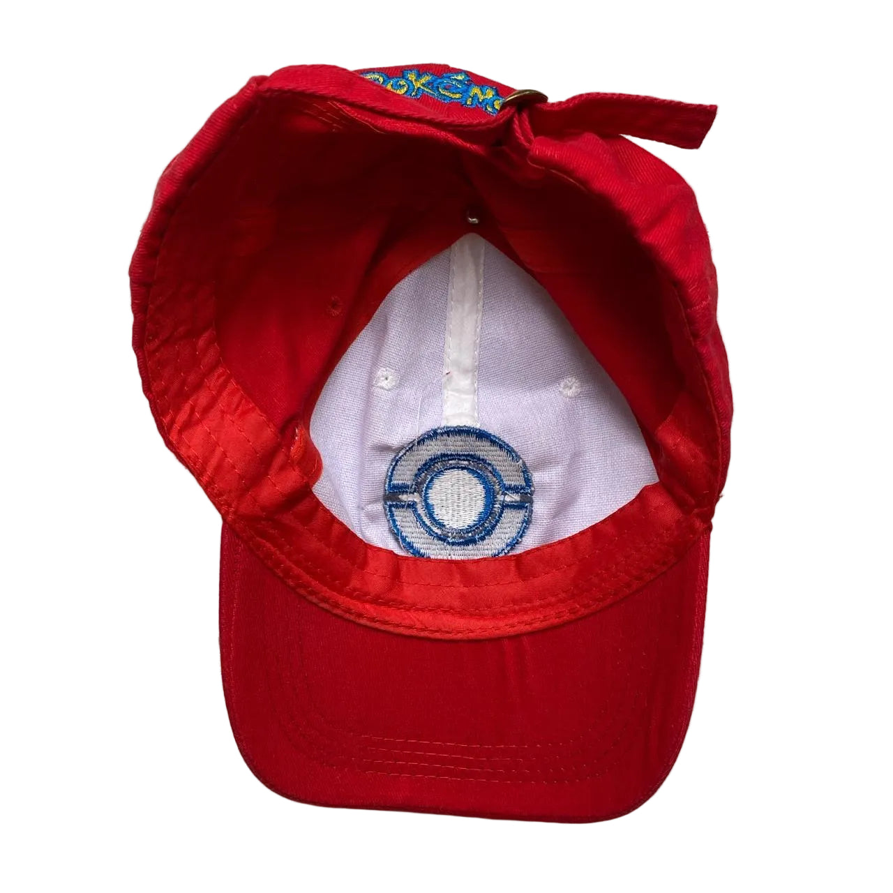 Pokemon Vintage Red and White Cap