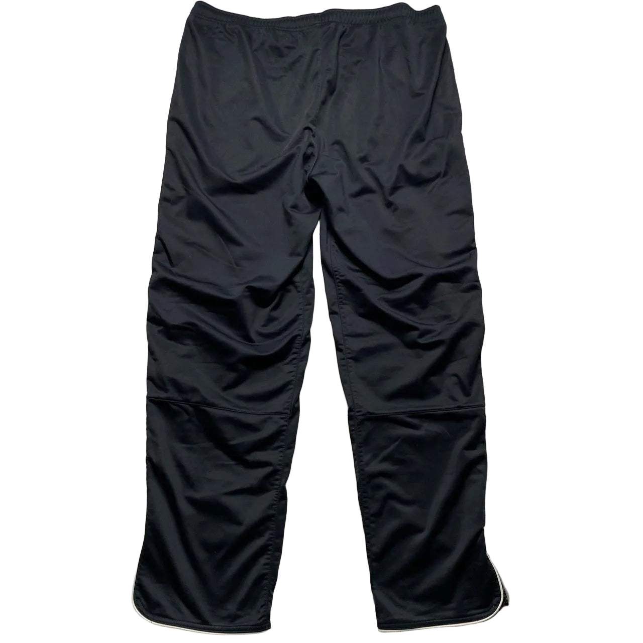 Nike Swoosh Vintage Trackpant Baggy Black and White Tracksuit Bottoms (XL)