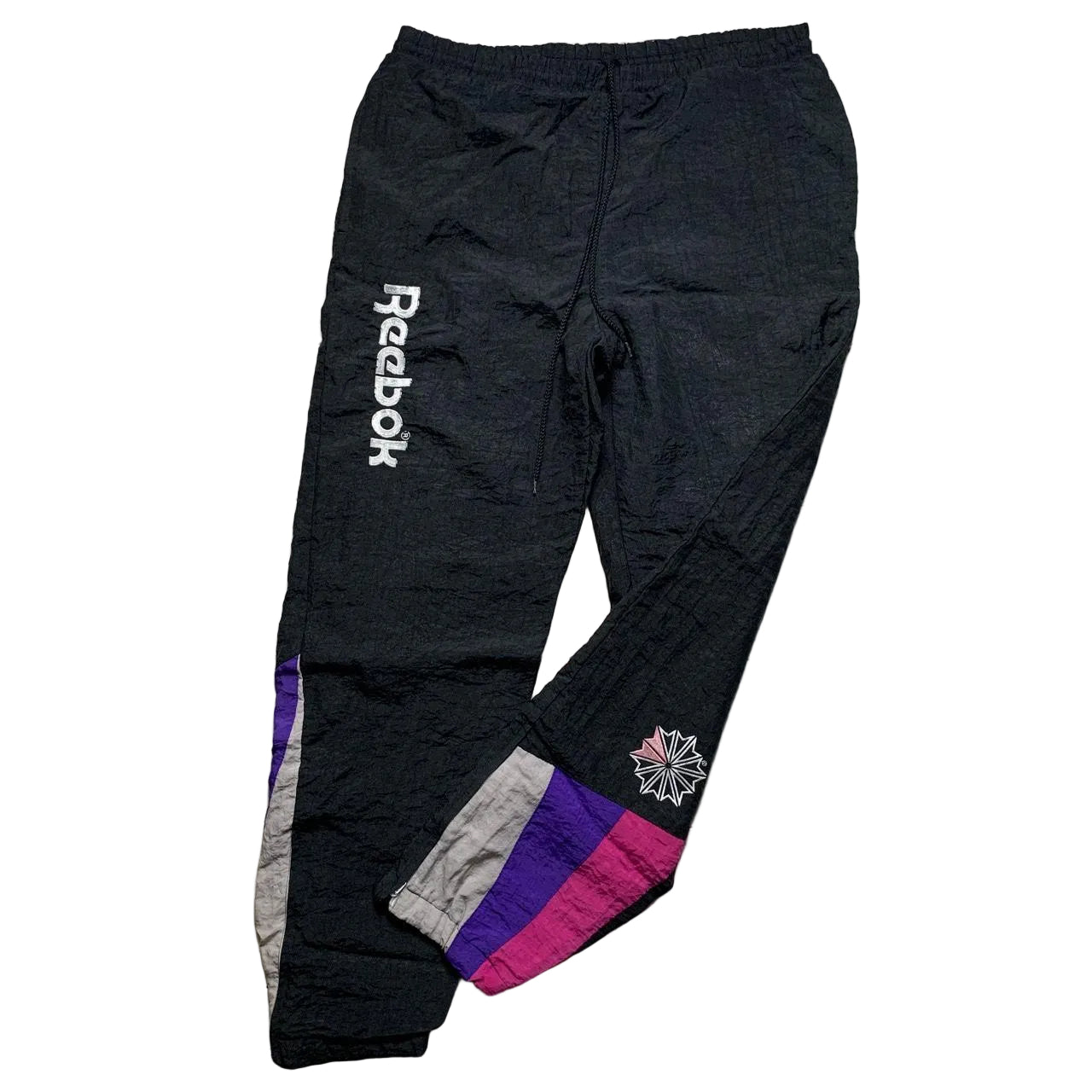Reebok Vintage Shell Trackpant Baggy 90’s Bottoms (S)
