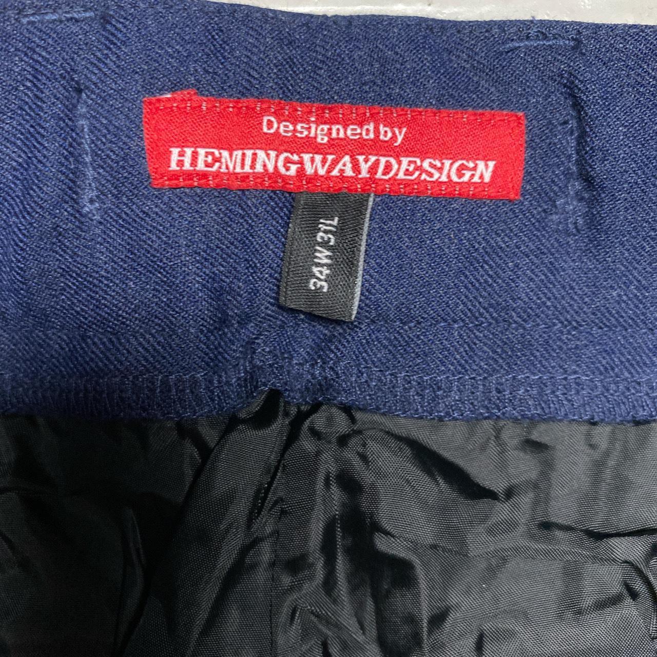 Workwear Navy Cargo Type Trousers