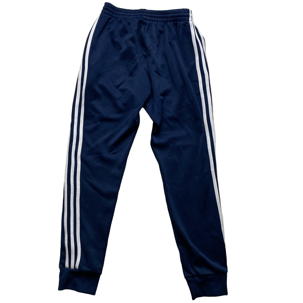 Adidas SST Navy and White 3 Stripe Full Tracksuit (S)