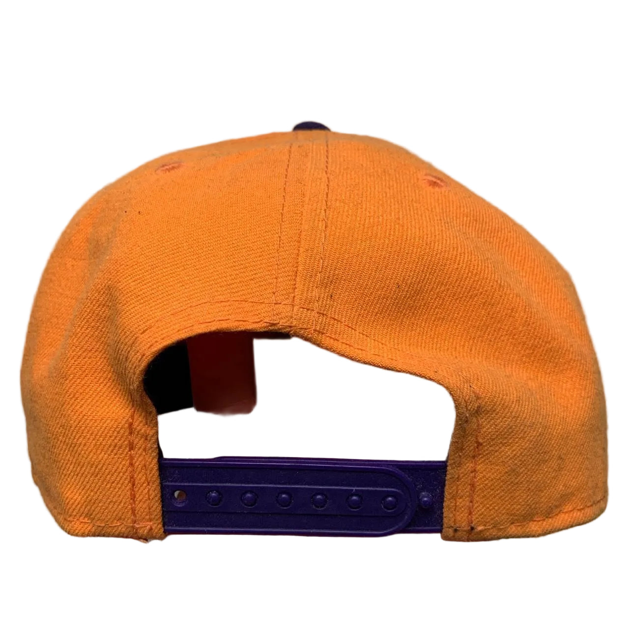 New Era Disney Daffy Duck Snapback Cap Orange and Purple