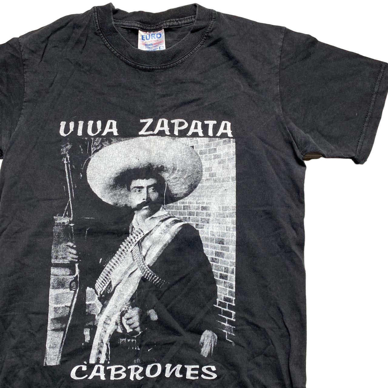 Viva Zapata Cabrones Black T Shirt (S)