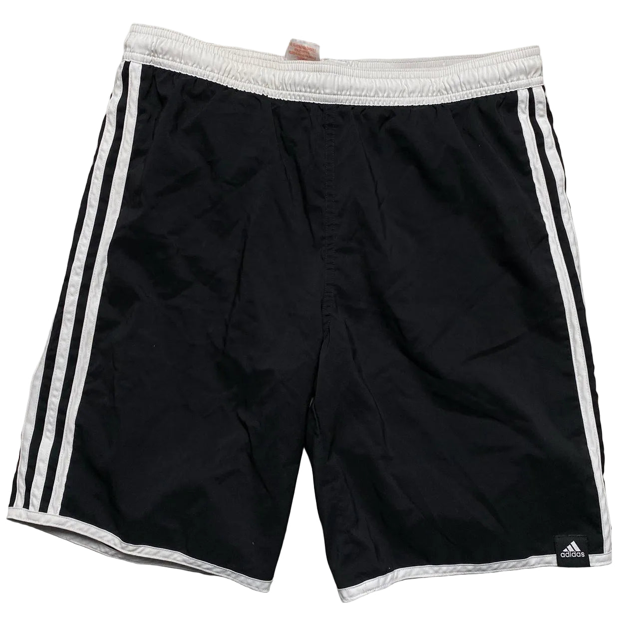 Adidas Black and White Shorts (XS)