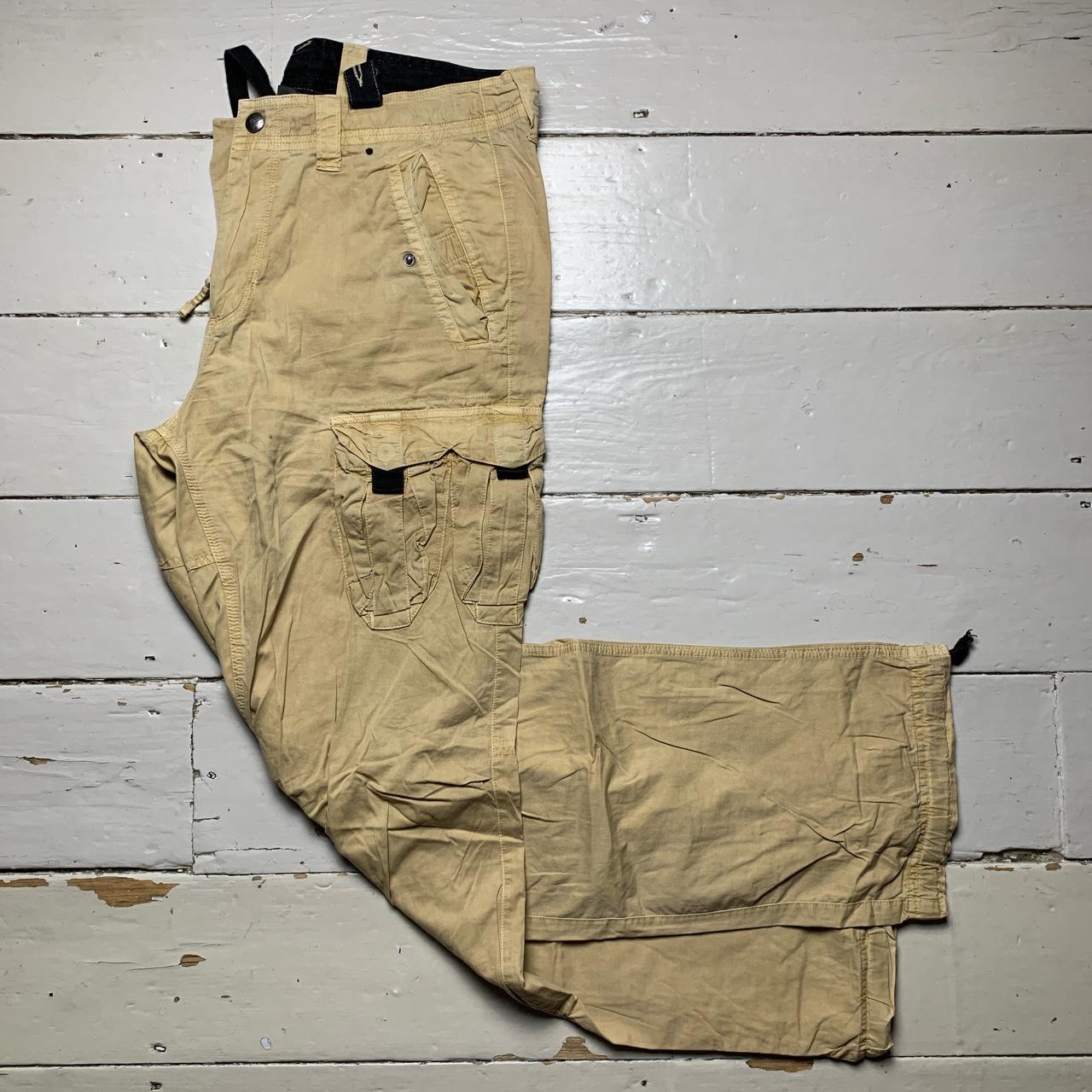 Armani Exchange Vintage Cargo Army Baggy Combat Trousers