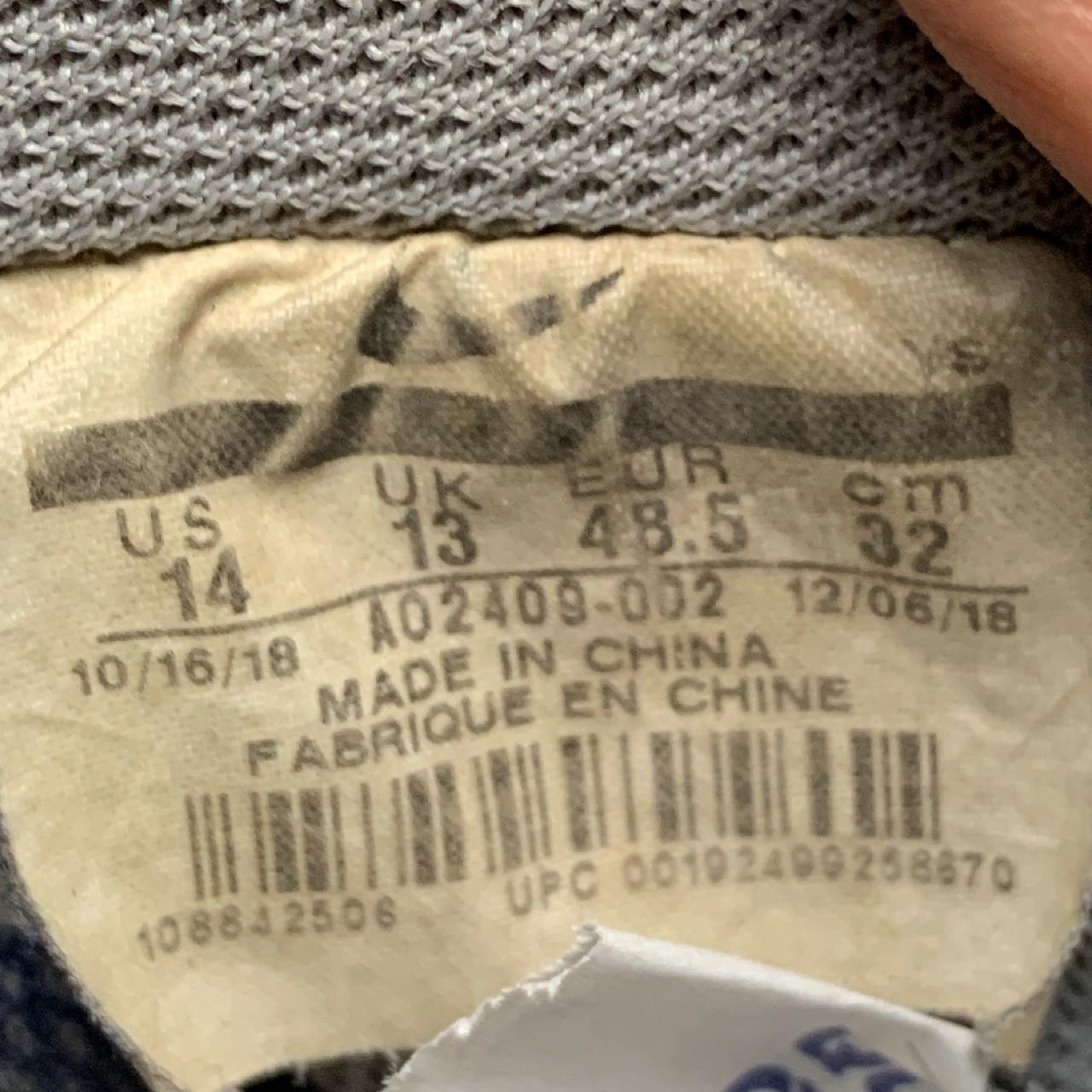 Nike Air Force 1 Grey and Navy (UK 13)
