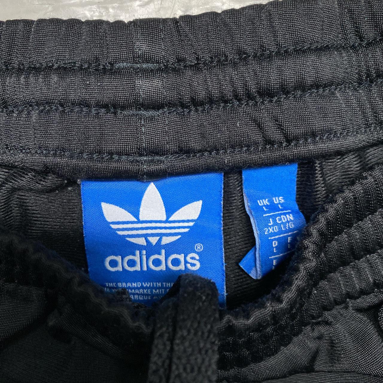Adidas Originals Black and White Trackpant Bottoms