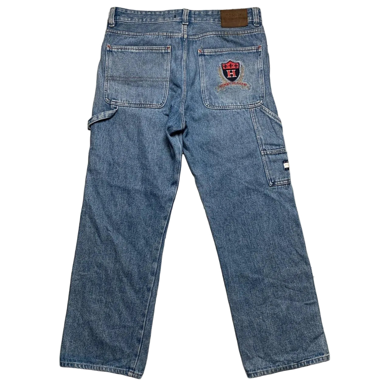 Tommy Hilfiger Looney Tunes Baggy Carpenter Cargo Jeans (34W)