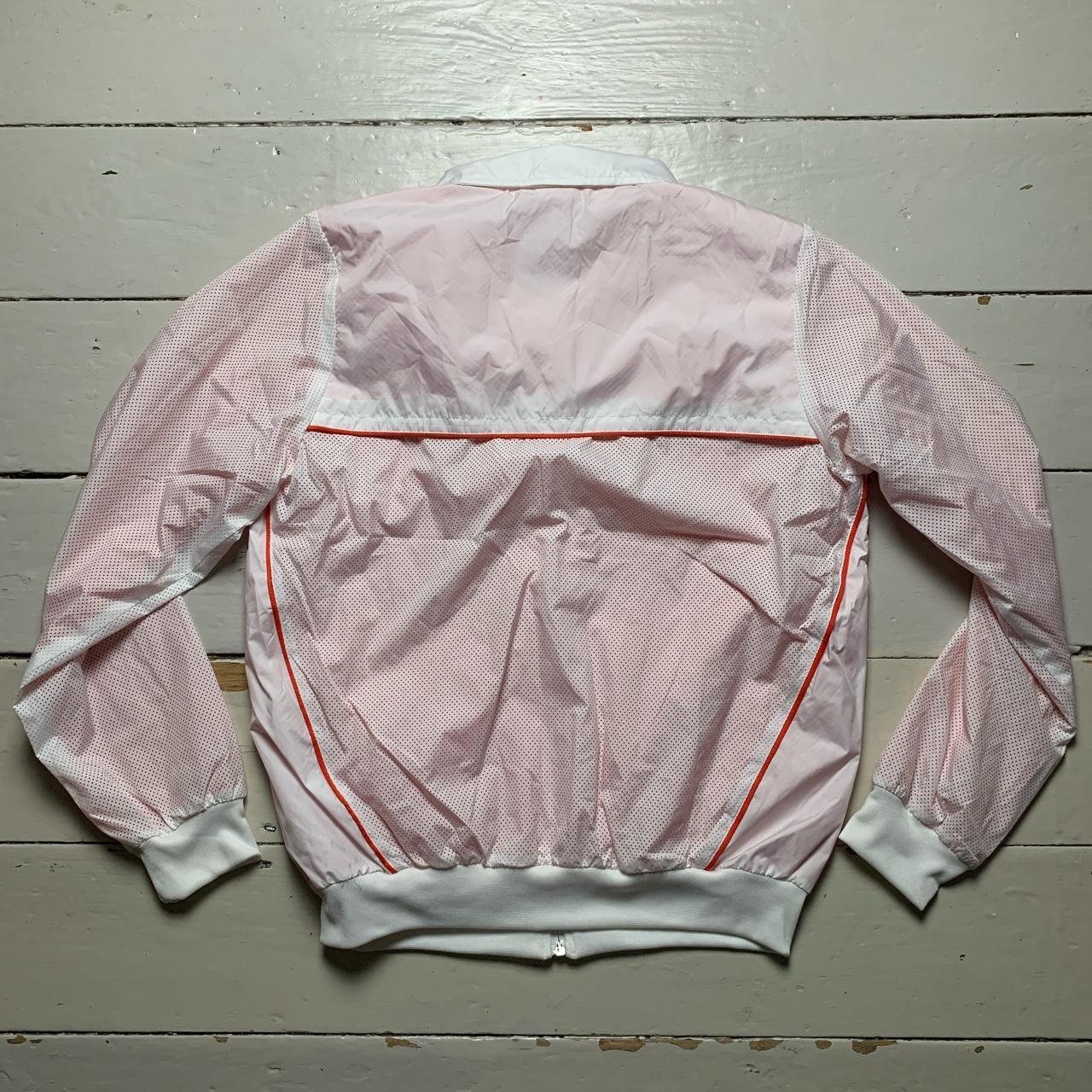 Nike Vintage Y2K Swoosh Shell Tracksuit Jacket White and Red