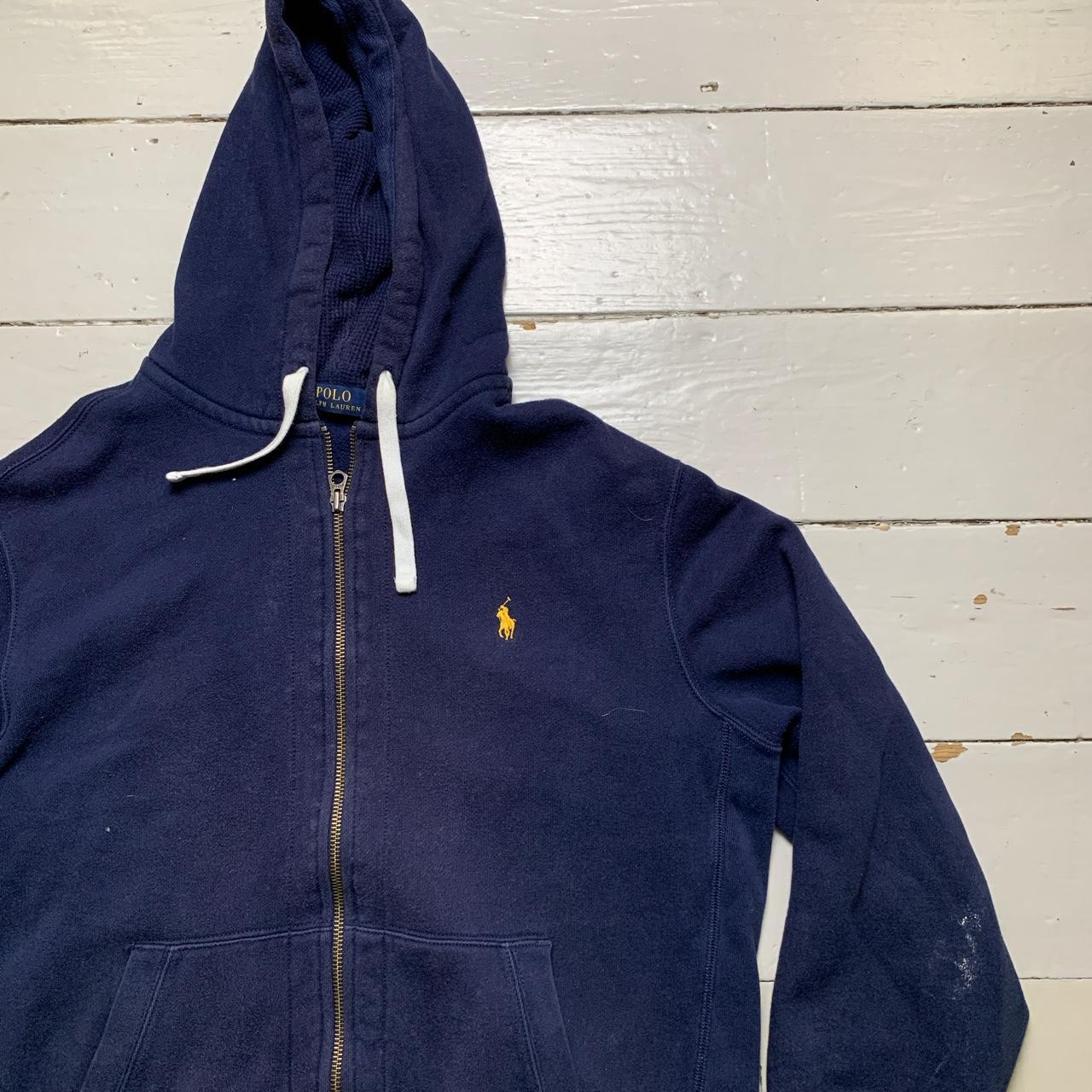 Polo Ralph Lauren Navy Yellow Hoodie