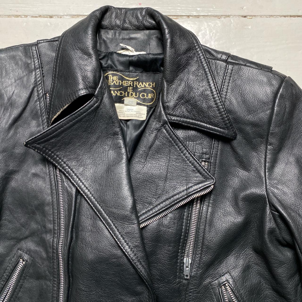The Leather Ranch Motorbiker Leather Jacket