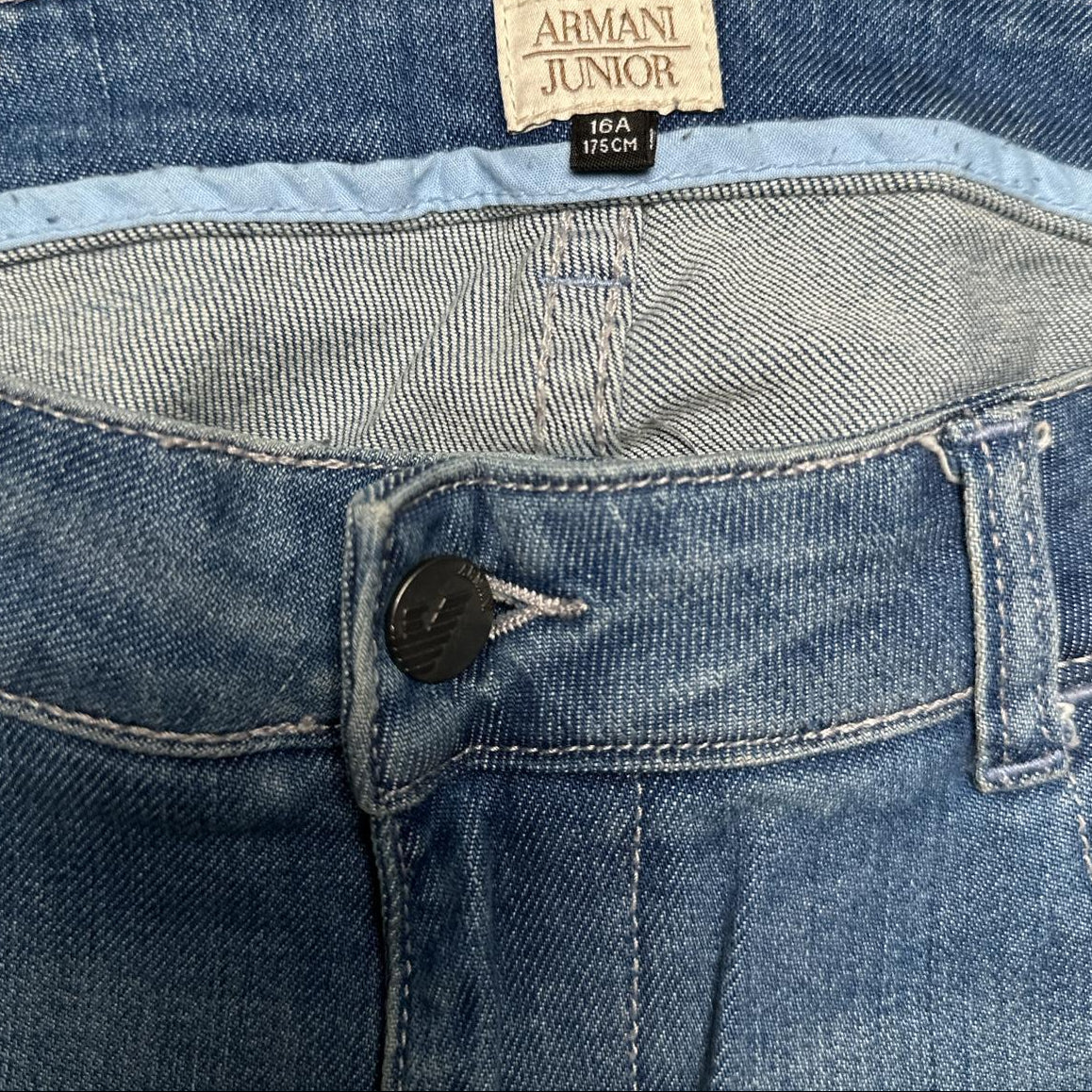Armani Junior Light Blue Jeans (32W)