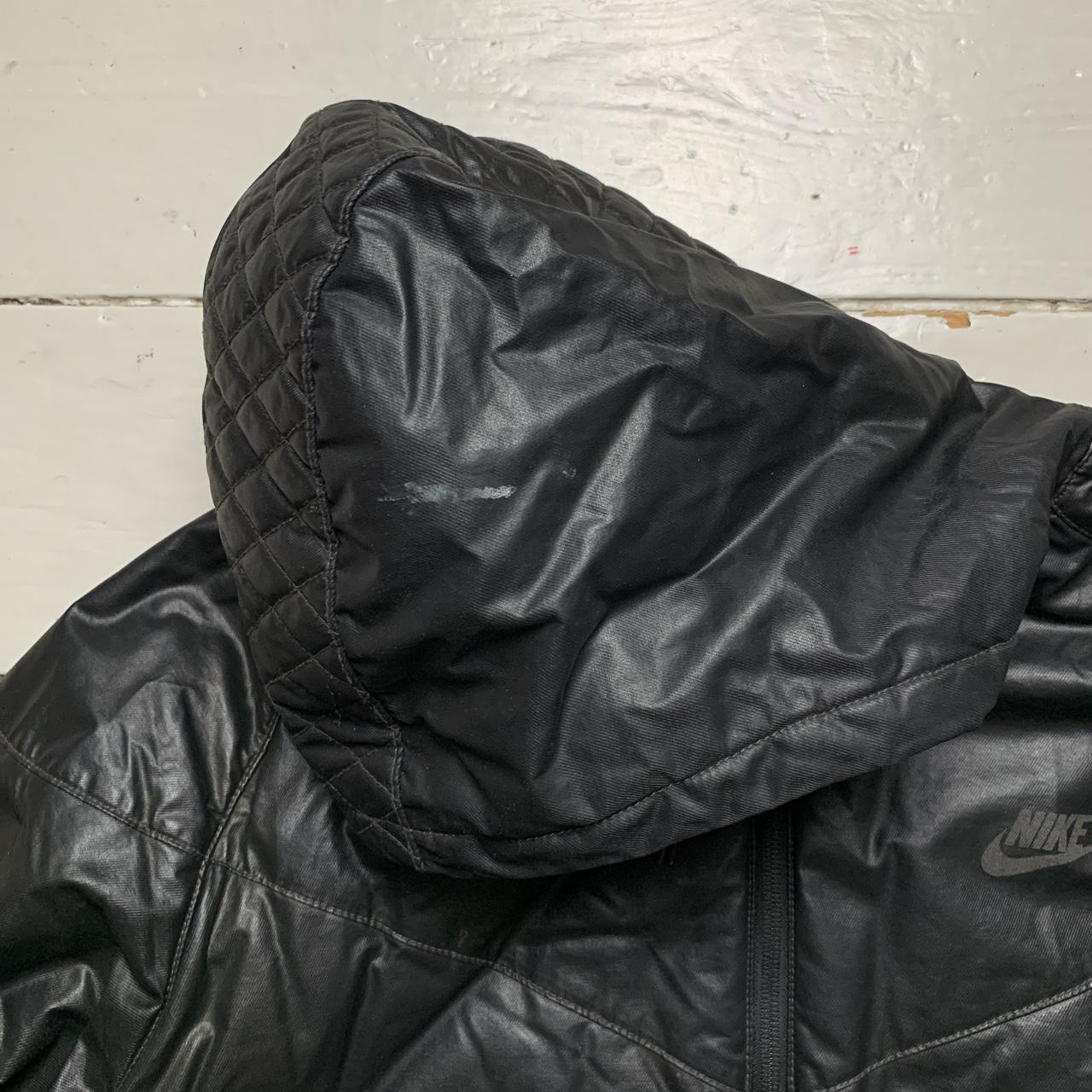 Nike Tech Leather Black Jacket