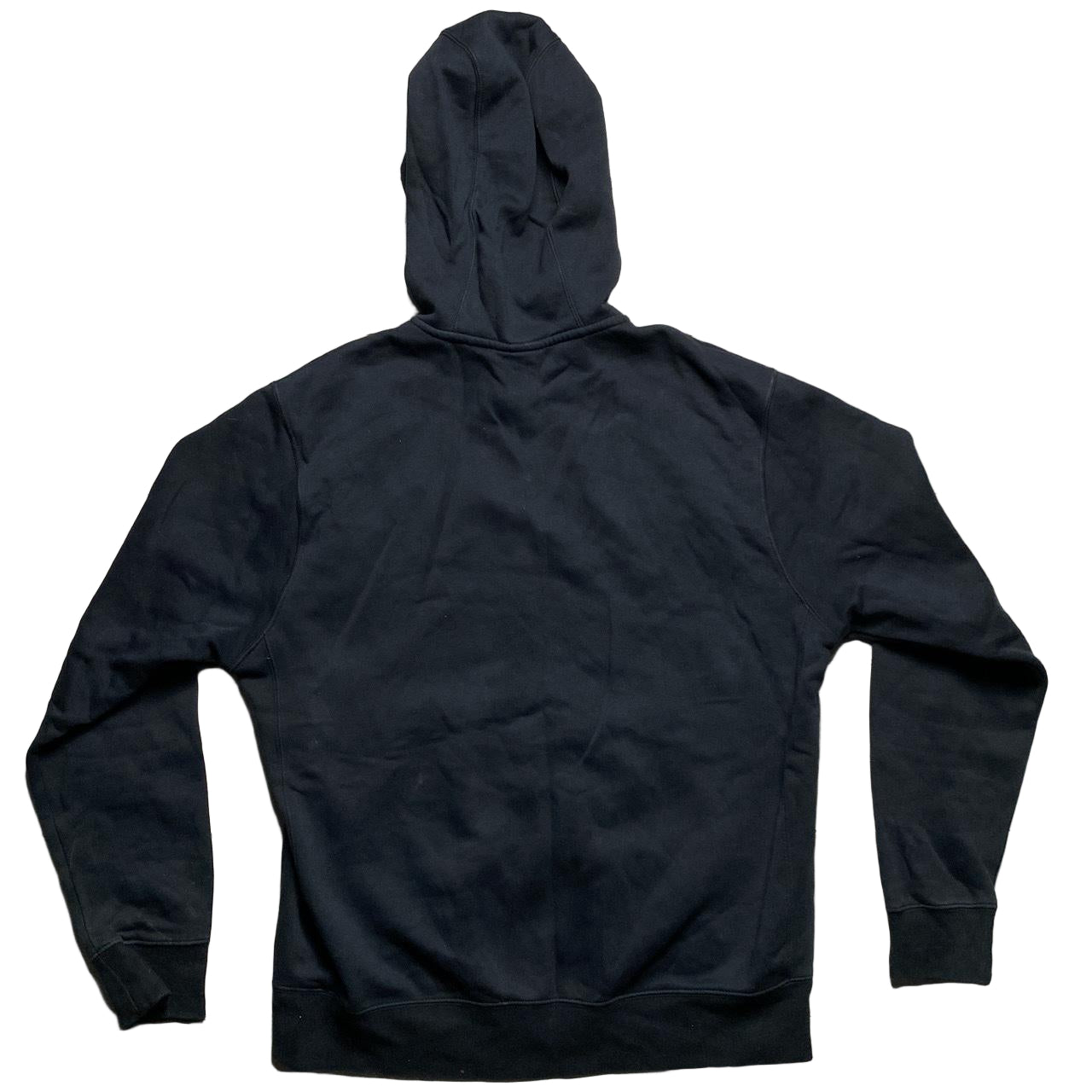 Nike Swoosh Black and White Hoodie (M)