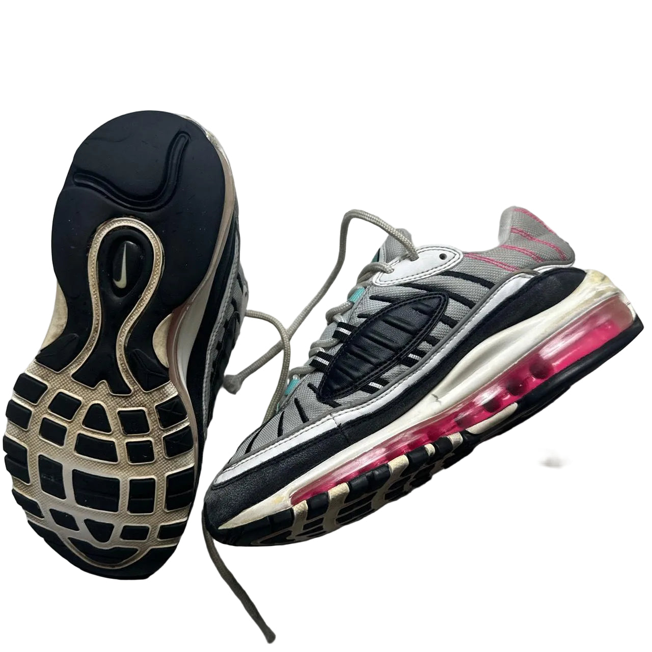 Nike Air Max 98 White Blue and Pink (UK 5)