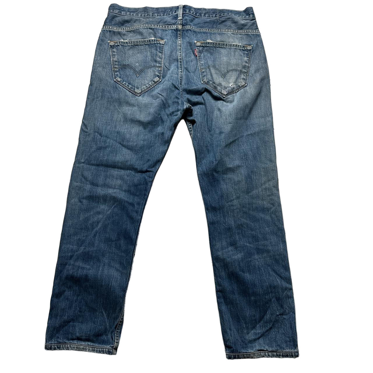 Levis 504 Vintage Distressed Baggy Jeans (36W)