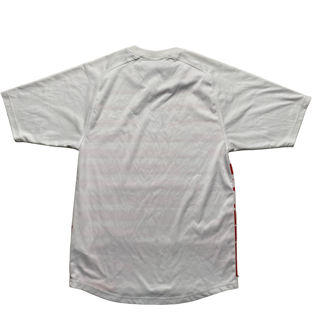 Nike Football Vintage Red and White T Shirt (S)