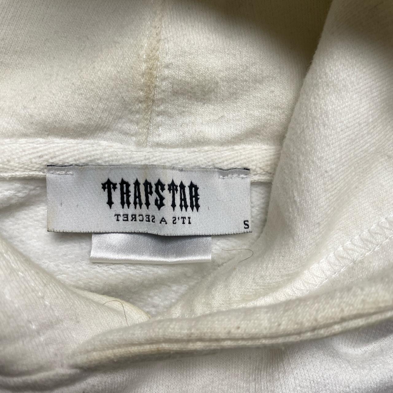 Trapstar White Black and Red Early Seasons Hoodie (S)