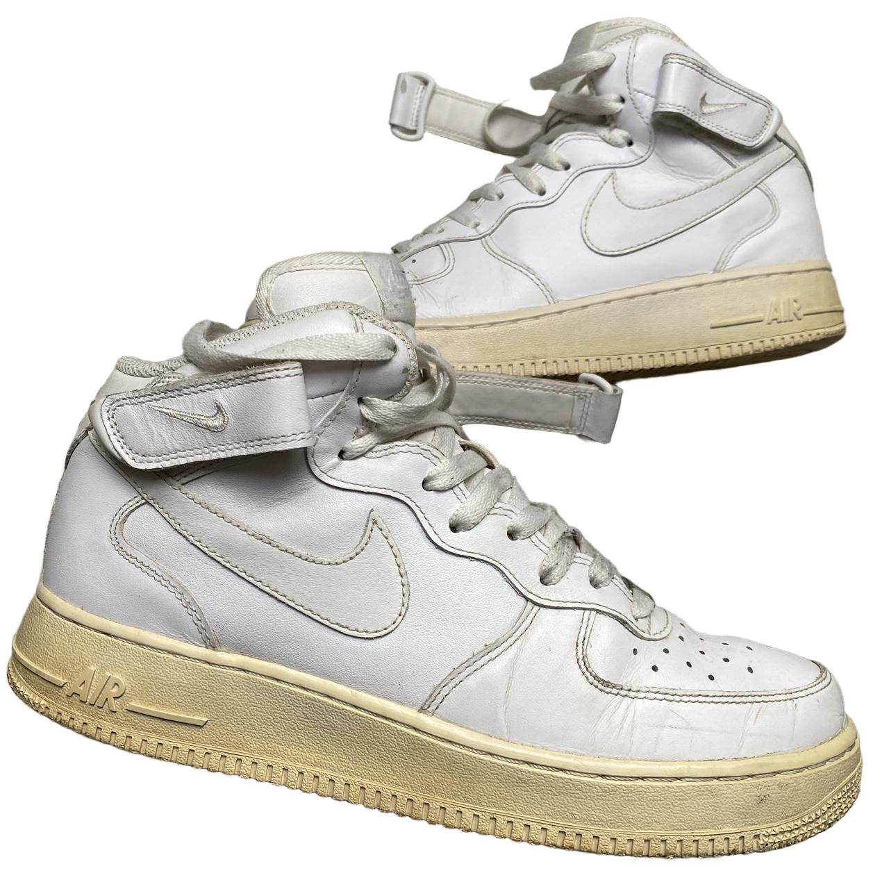 Nike Air Force 1 Mid White (UK 8.5)