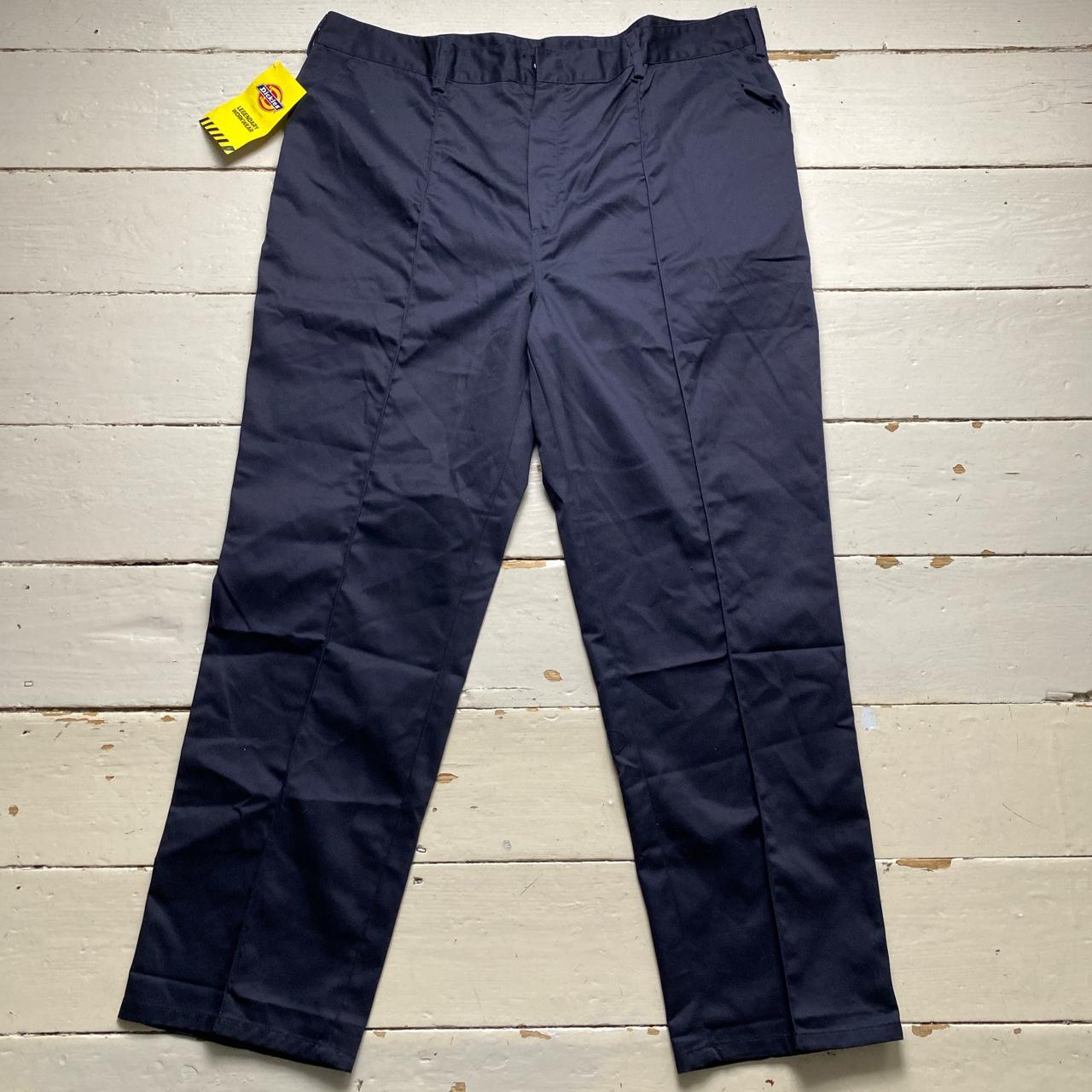 Dickies Redhawk Navy Blue Work Cargo Trousers