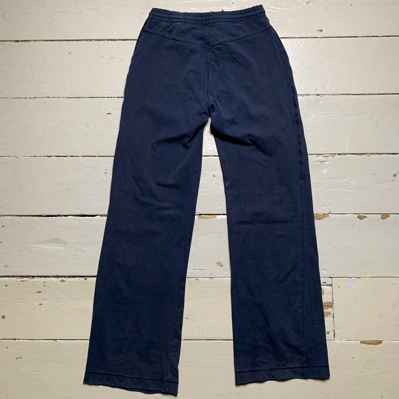 Nike Swoosh Navy and White Baggy Lounge Trousers Womens