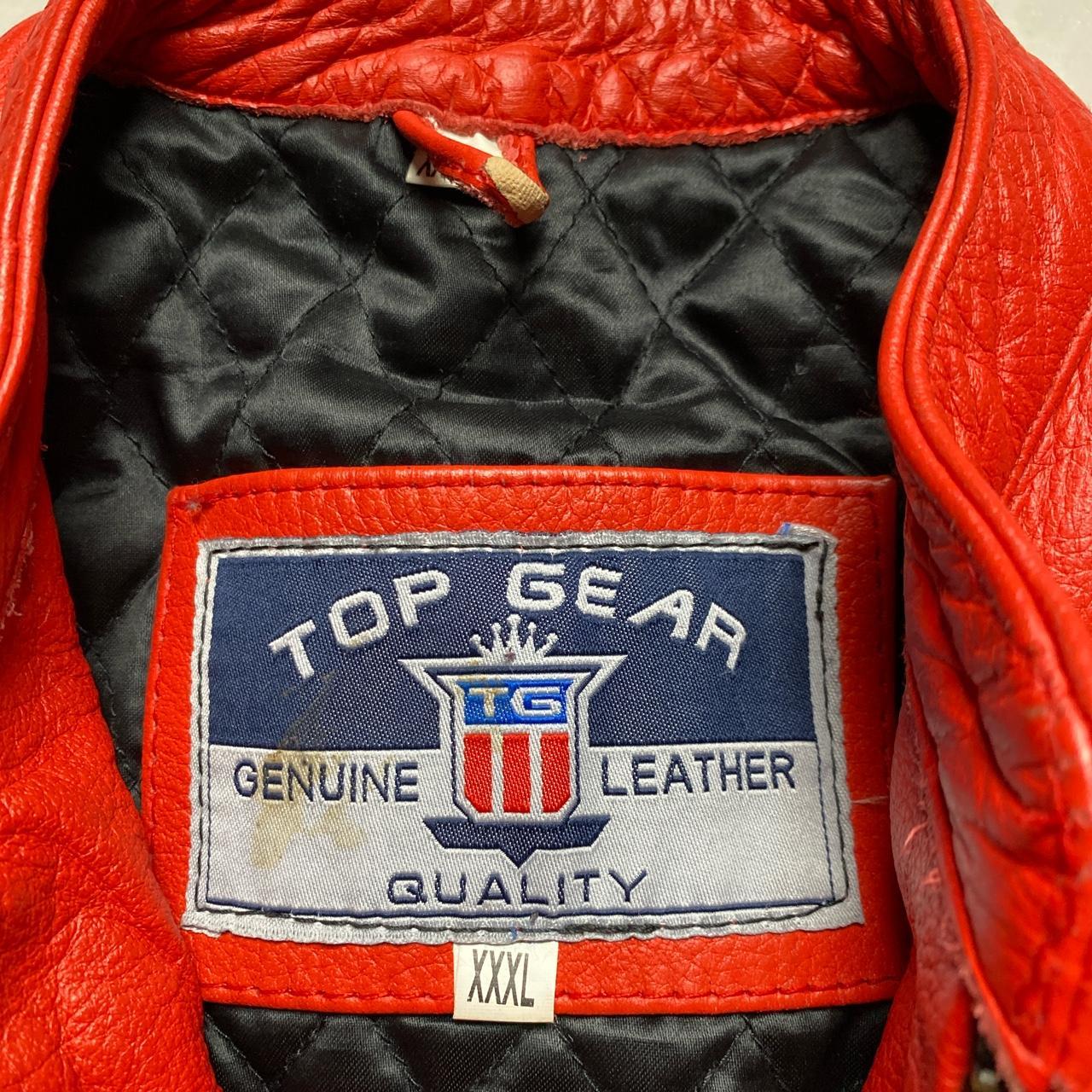 Ferrari Vintage Red Michael Schumacher 2003 Kids Leather Jacket (S)
