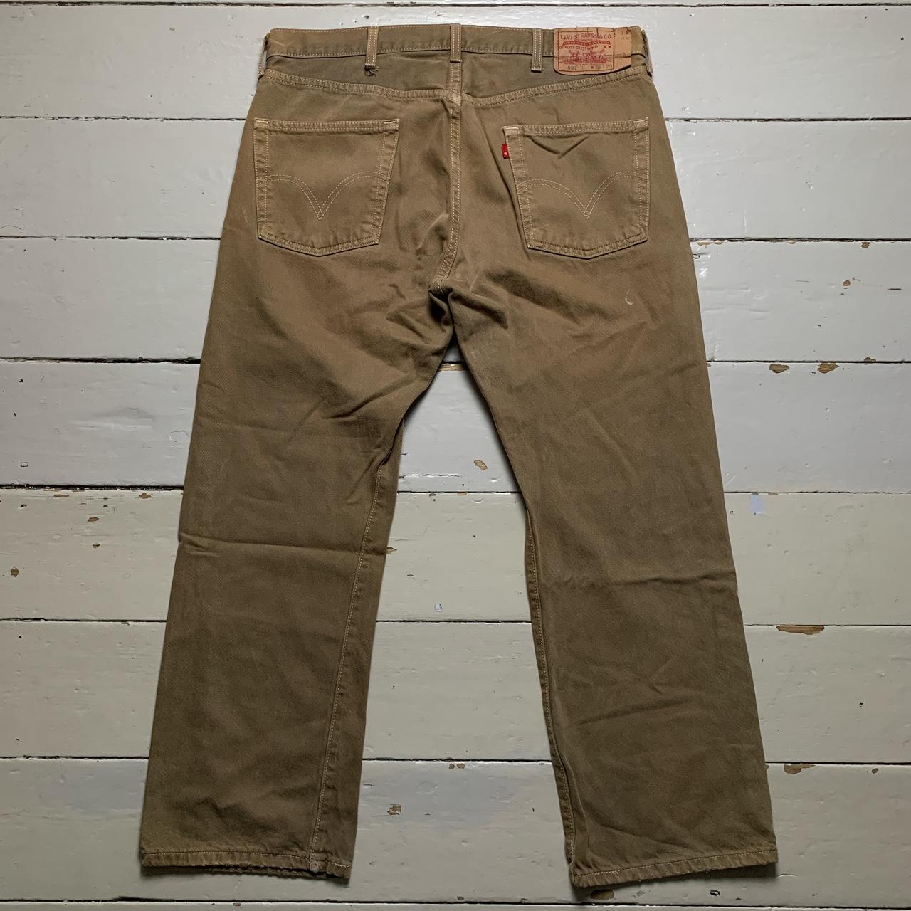 Levis 501 Brown Jeans