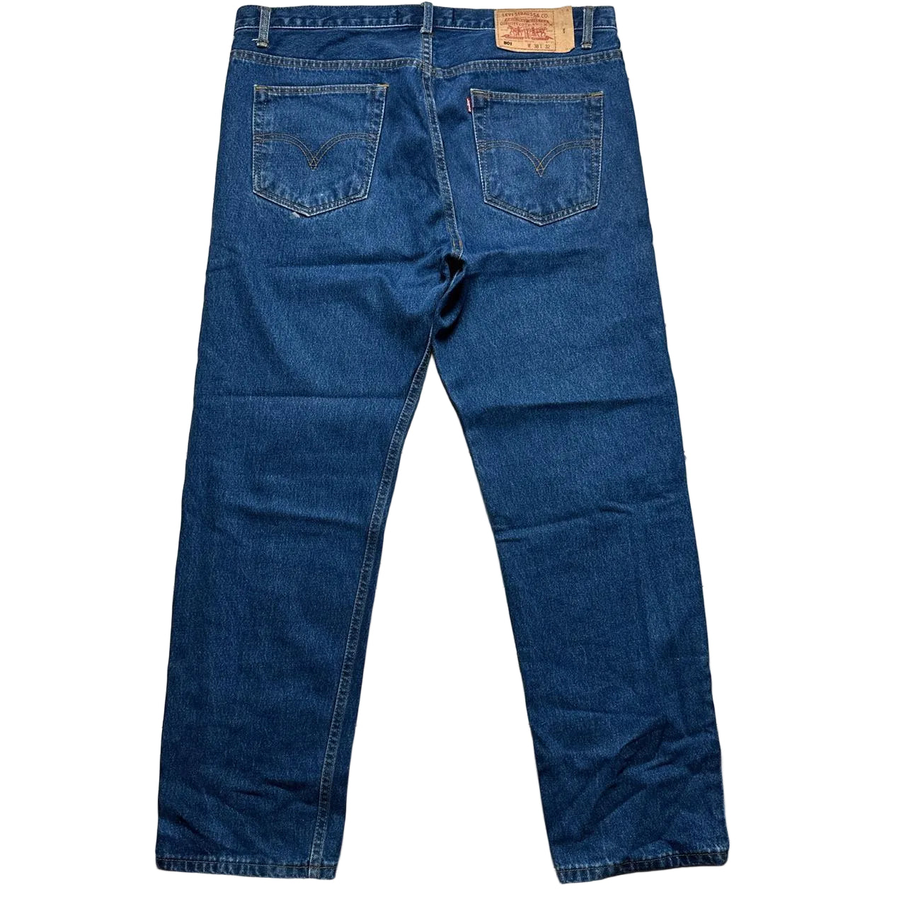 Levis 501 Big E Vintage Blue Jeans (38W)