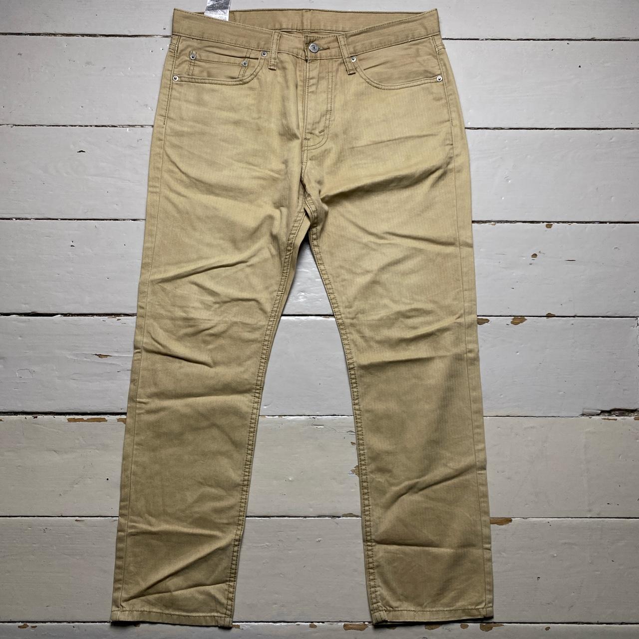 Levis 514 Cream Trouser Jeans