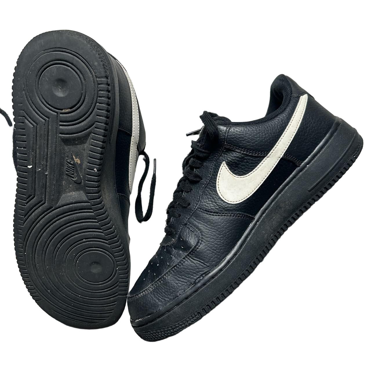 Nike Air Force 1 AJ Tracey Black and White Leather (UK 11)