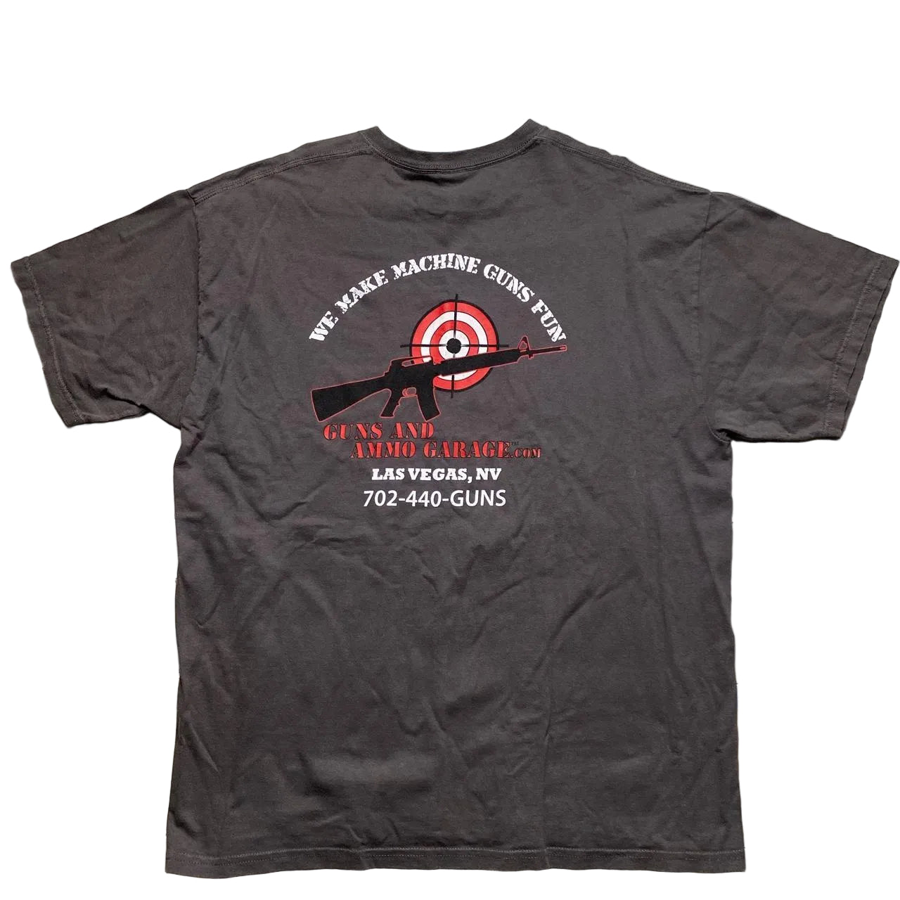 Las Vegas Guns and Ammo Garage T Shirt (XL)
