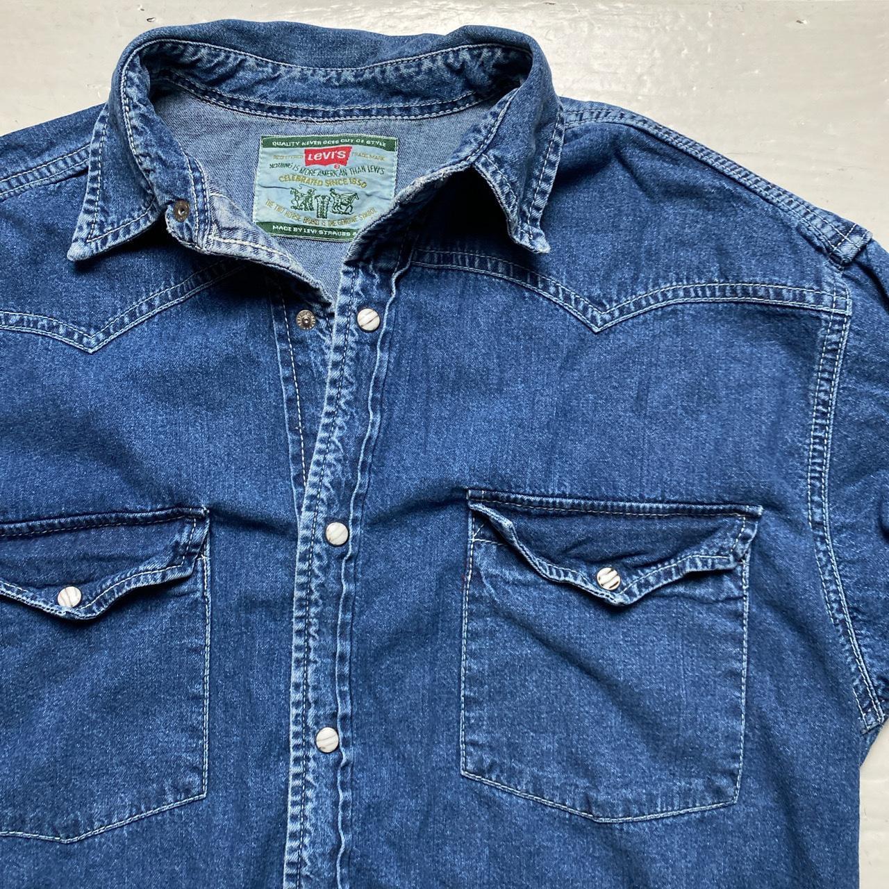Levis Denim Button Up Long Sleeve Overshirt