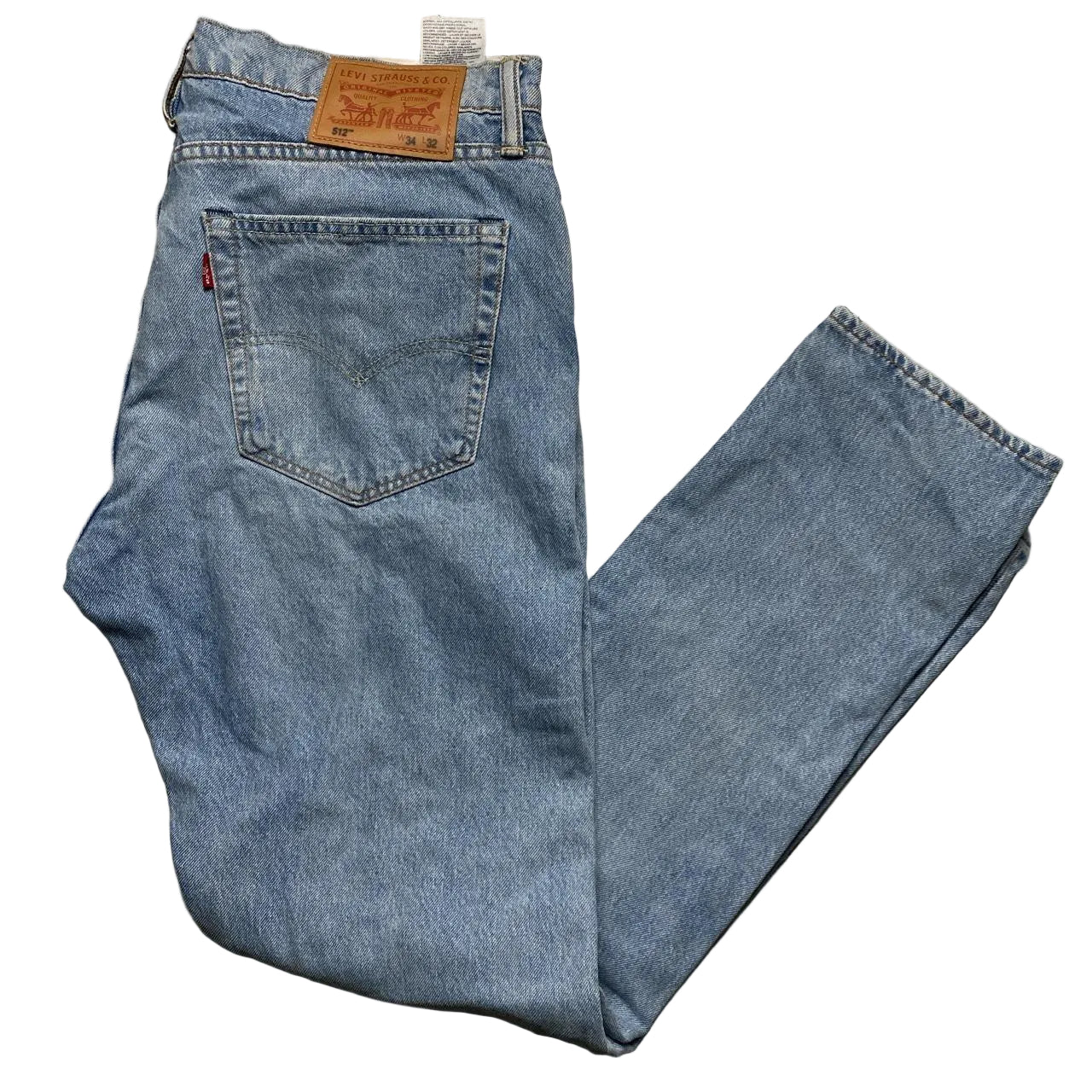 Levis 512 Light Blue Jeans (34W)