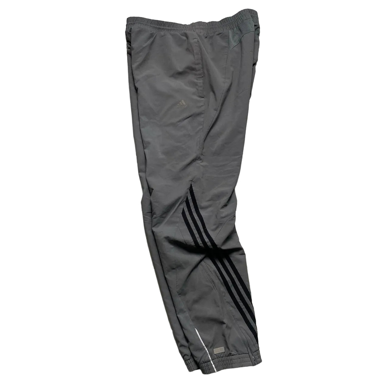 Adidas Climacool Baggy Vintage Shell Track Pant Bottoms Grey and Black (S)
