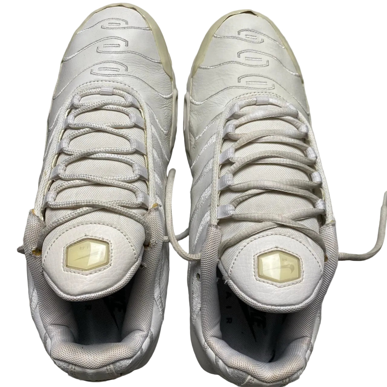 Nike TN Air Max Plus White Leather (UK 9)