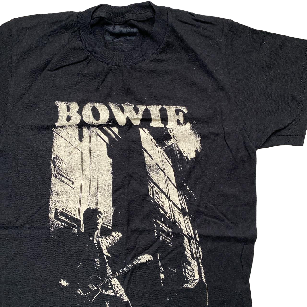 David Bowie Black and White T Shirt (S)